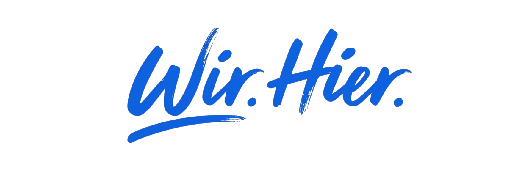 Wir.Hier. Logo